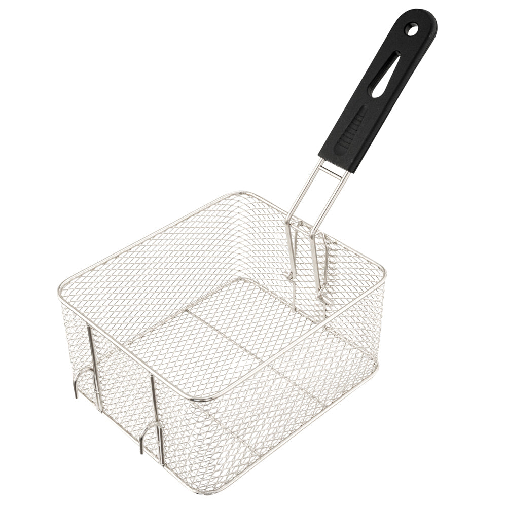 Hi Tek Stainless Steel Electric Deep Fryer - 20lb Dual Tank, 120V, 3500W - 1 count box