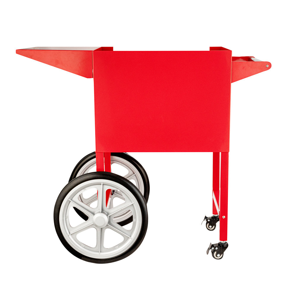 Hi Tek Red Stainless Steel Cart - For 8 oz Popcorn Machine - 1 count box
