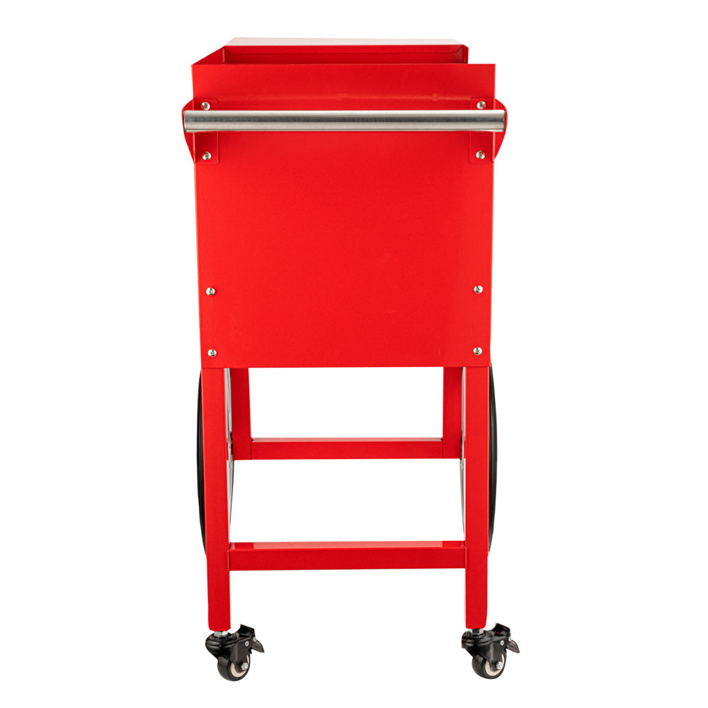 Hi Tek Red Stainless Steel Cart - For 8 oz Popcorn Machine - 1 count box