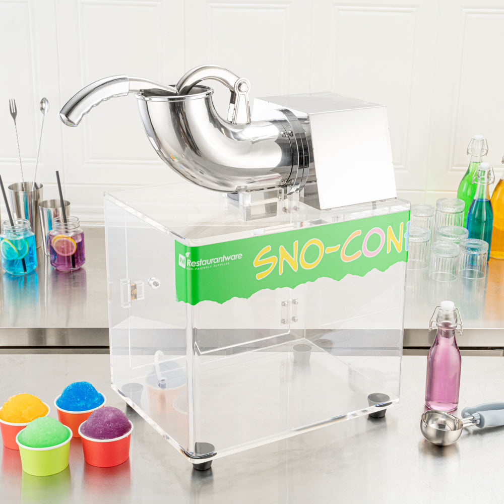 Hi Tek Clear Snow Cone Machine - 120V - 1 count box