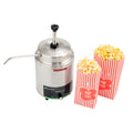 Hi Tek 3.5 qt Stainless Steel Warmer - with Spout, Pump - 1 count box
