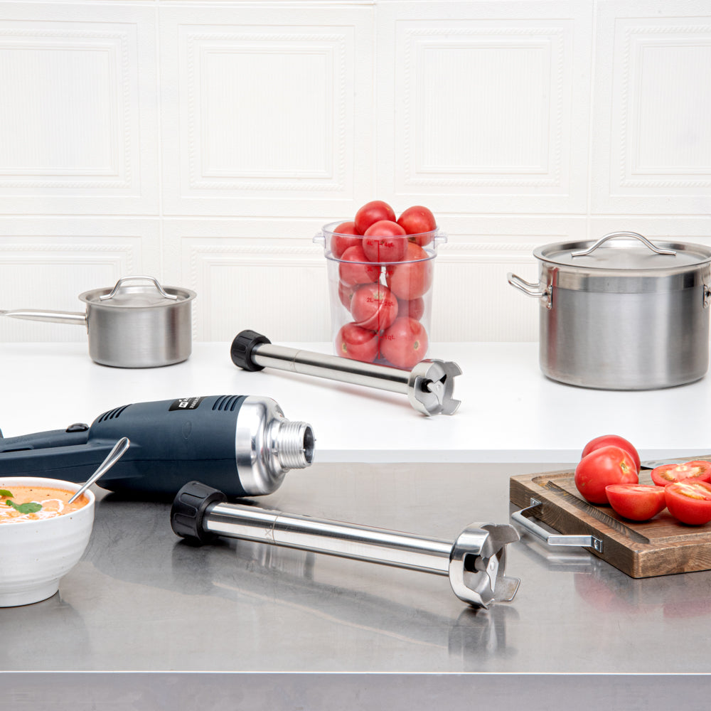 Hi Tek Stainless Steel Blending Shaft - Fits Variable Speed Immersion Blender - 16" - 1 count box