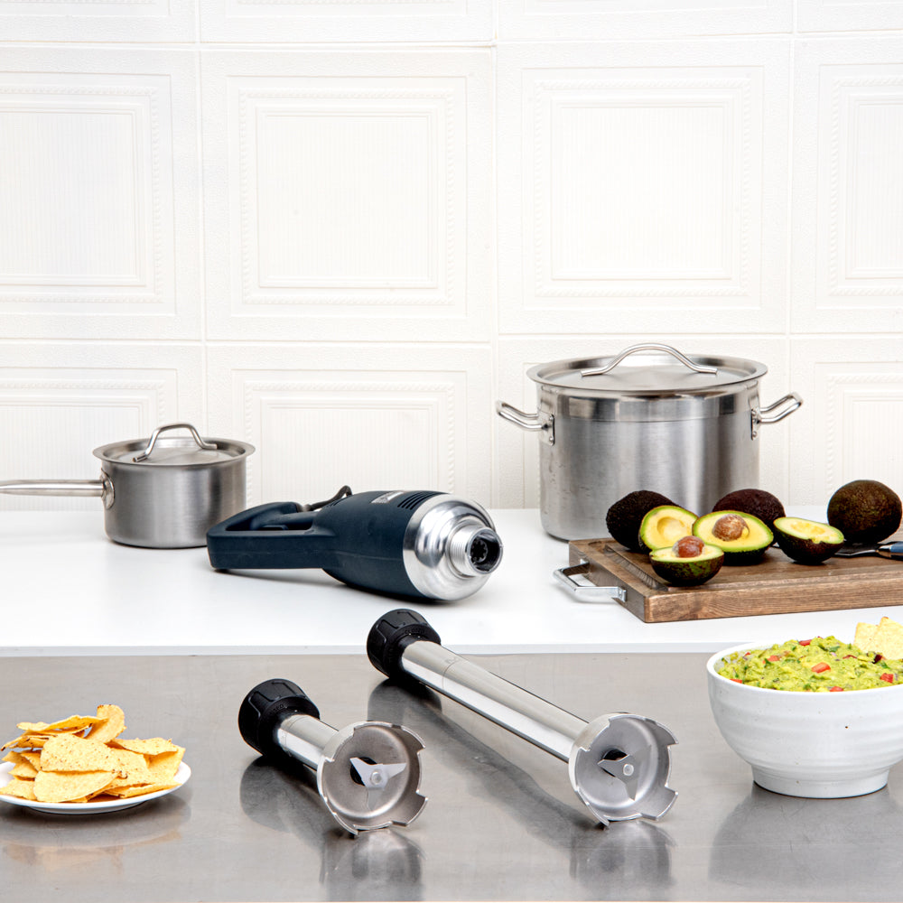 Hi Tek Stainless Steel Blending Shaft - Fits Variable Speed Immersion Blender - 21" - 1 count box