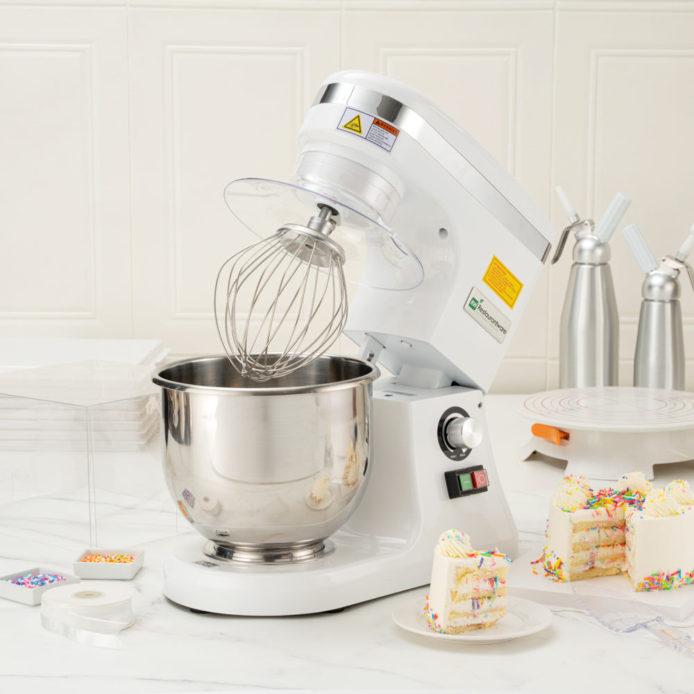 Hi Tek 5 qt Electric Stand Mixer - Includes Dough Hook, Whisk and Beater - 1 count box