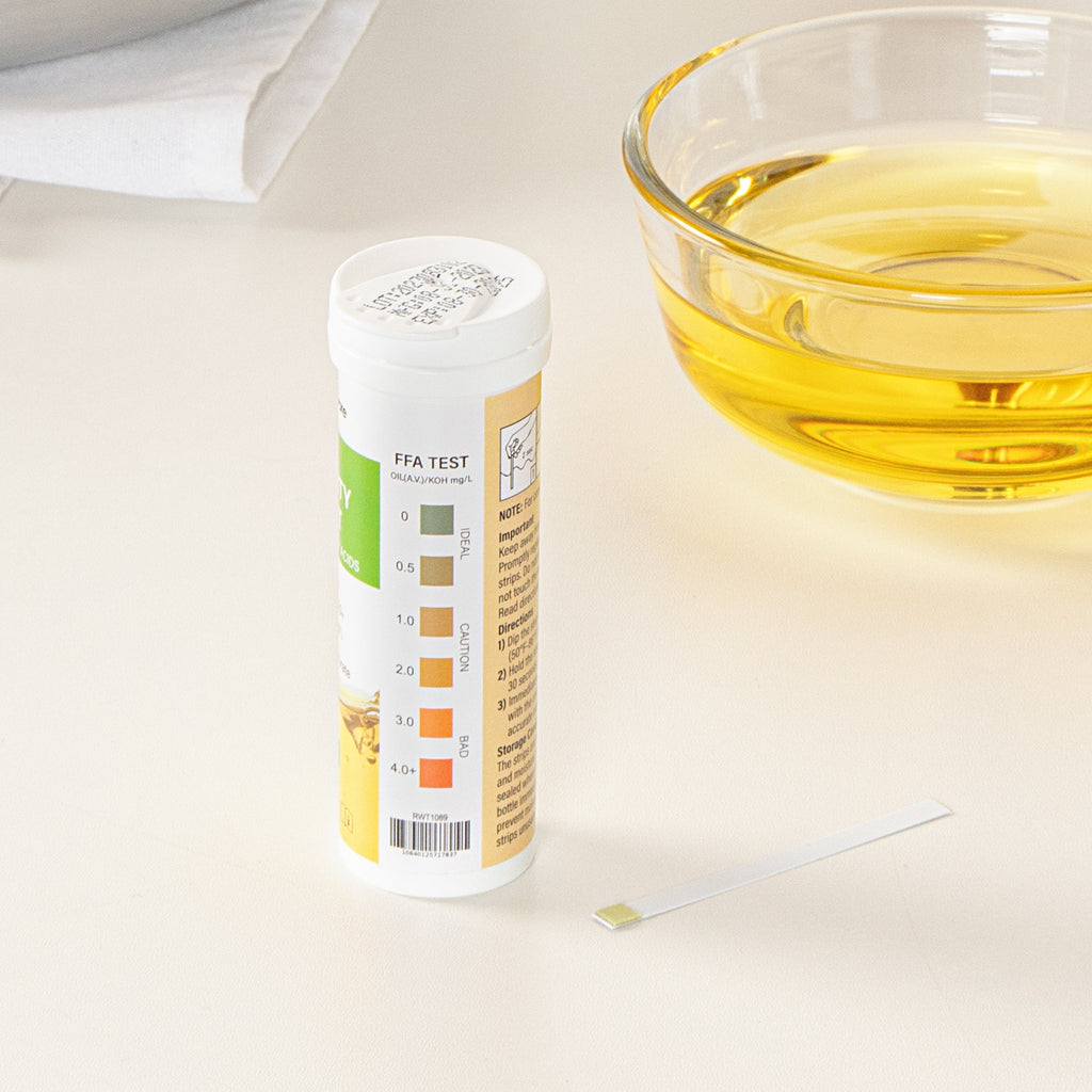 Be Safe Frying Oil Quality Test Strip - Low Range - 100 count box