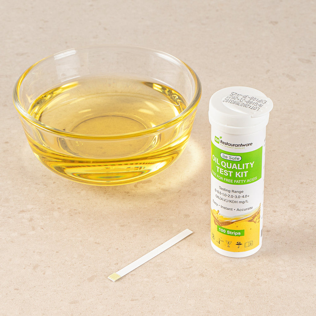 Be Safe Frying Oil Quality Test Strip - Low Range - 100 count box