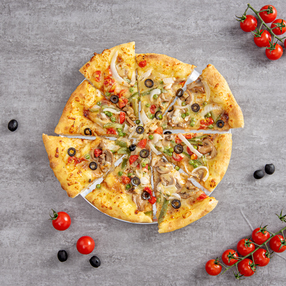 Met Lux Heavy-Duty Coupe Pizza Pan - 12" - 1 count box