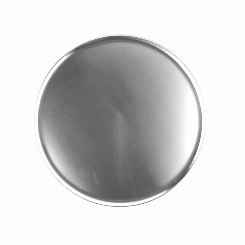 Met Lux Heavy-Duty Coupe Pizza Pan - 18" - 1 count box