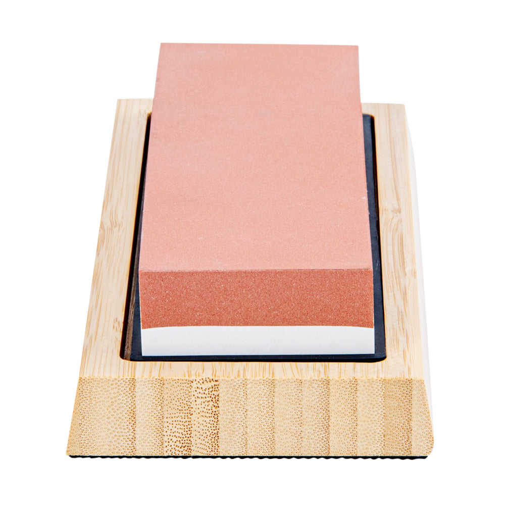 Sensei Whetstone Knife Sharpening Set - 3000/8000, Non-Slip Base - 1 count box