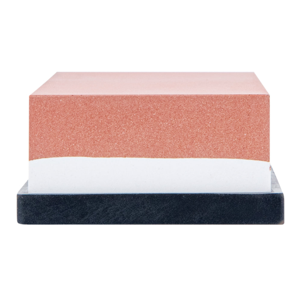 Sensei Whetstone Knife Sharpening Set - 3000/8000, Silicone Holder - 1 count box