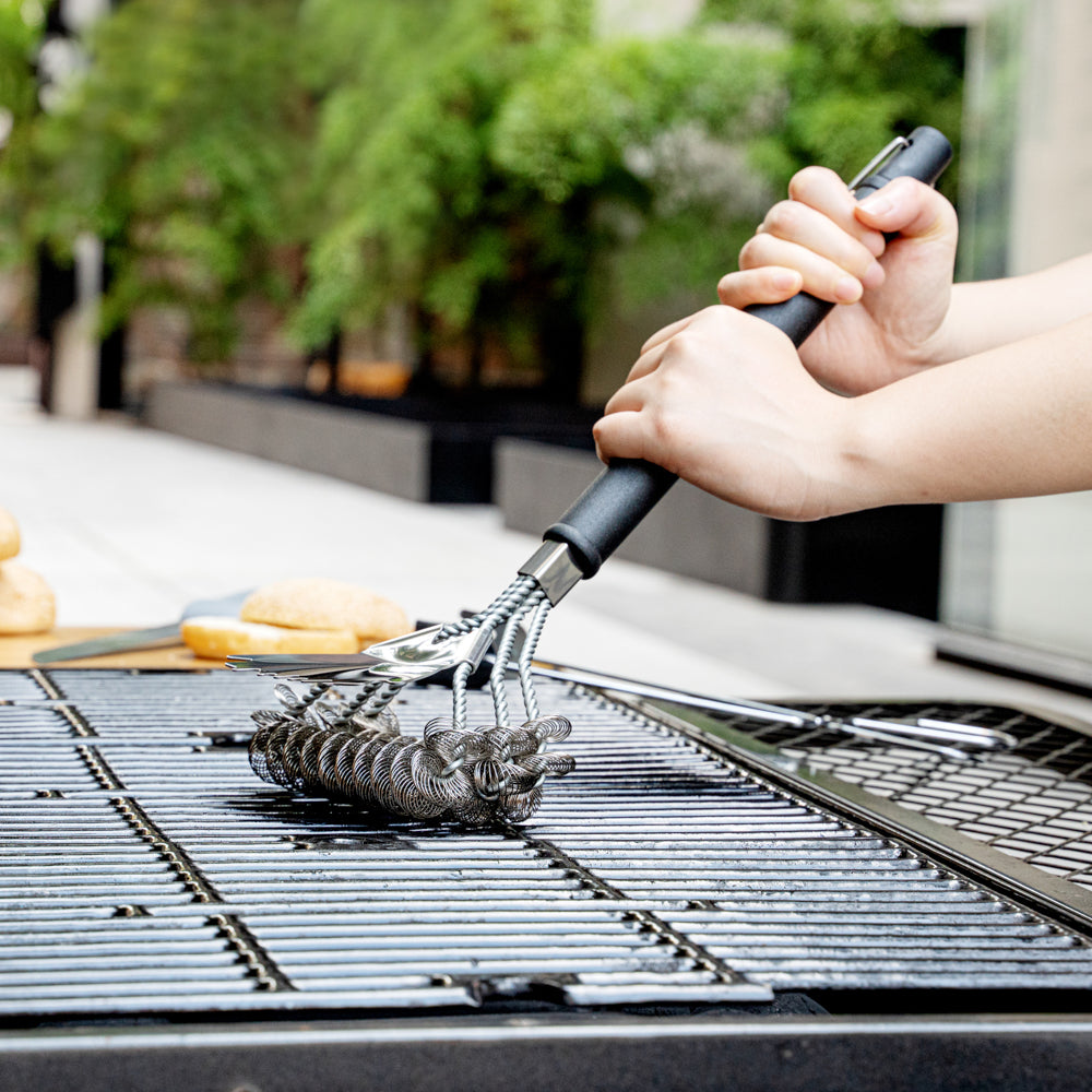 Met Lux Grill Brush / Scraper - Bristle Free - 16" - 1 count box