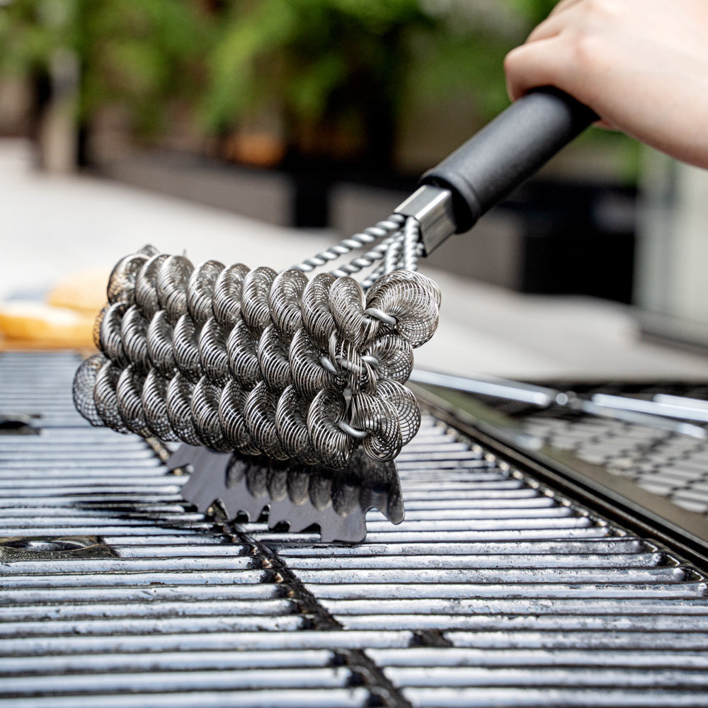Met Lux Grill Brush / Scraper - Bristle Free - 16" - 1 count box