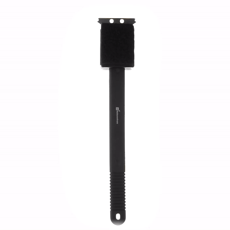 Met Lux Grill Brush / Scraper - with Scouring Pad - 15" - 1 count box