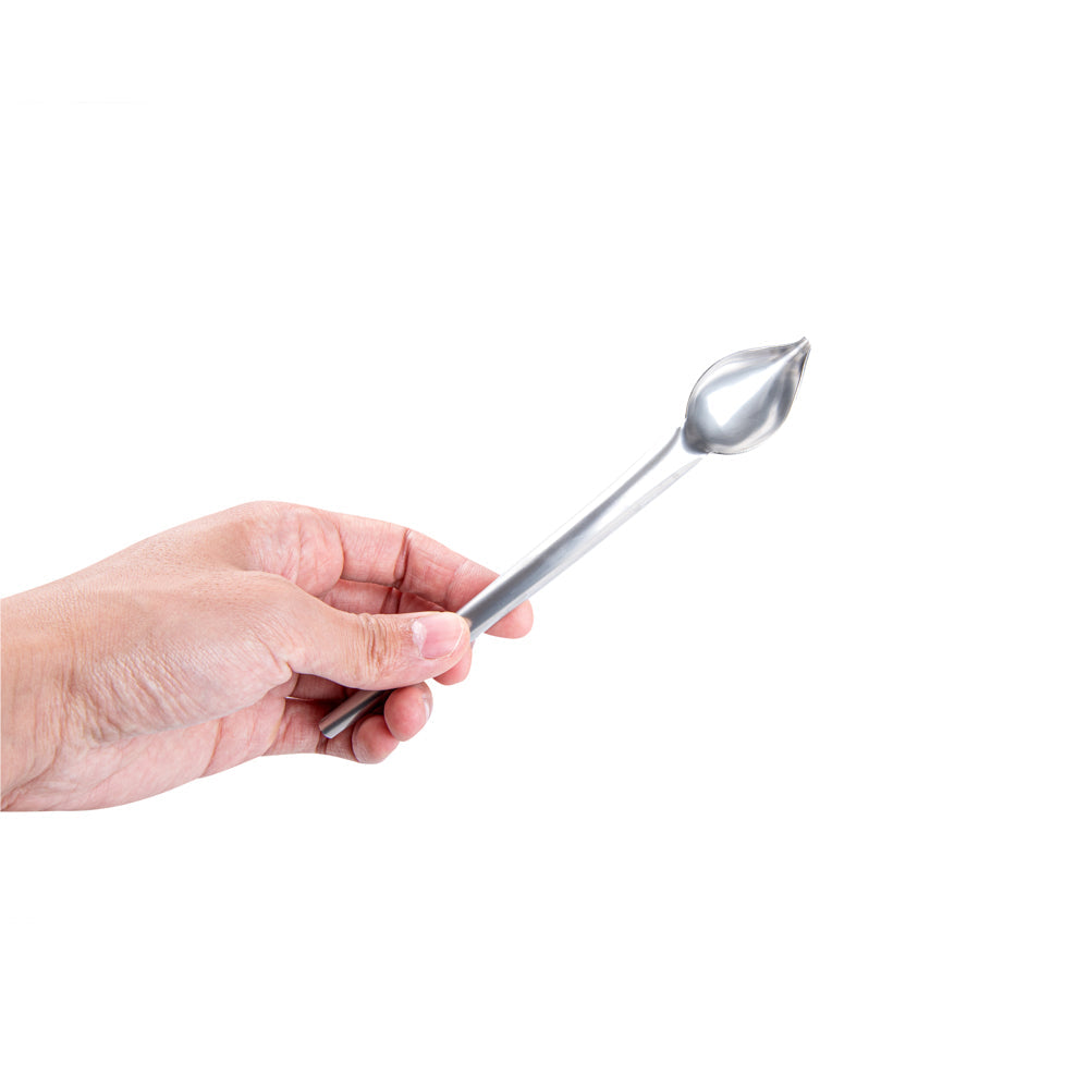 Pastry Tek Stainless Steel Drawing / Decorating Spoon - 7 1/4" - 1 count box