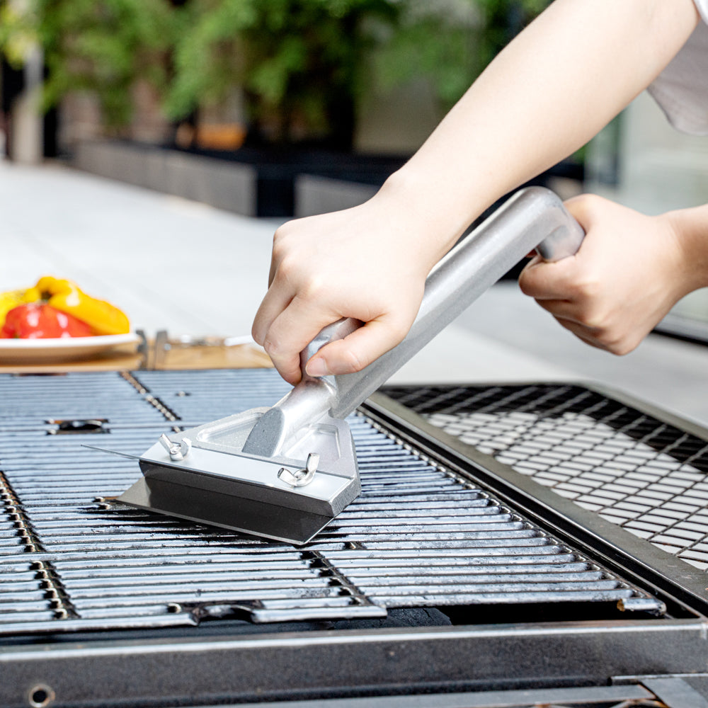 Met Lux Aluminum Grill Scraper - Heavy Duty - 16" - 1 count box