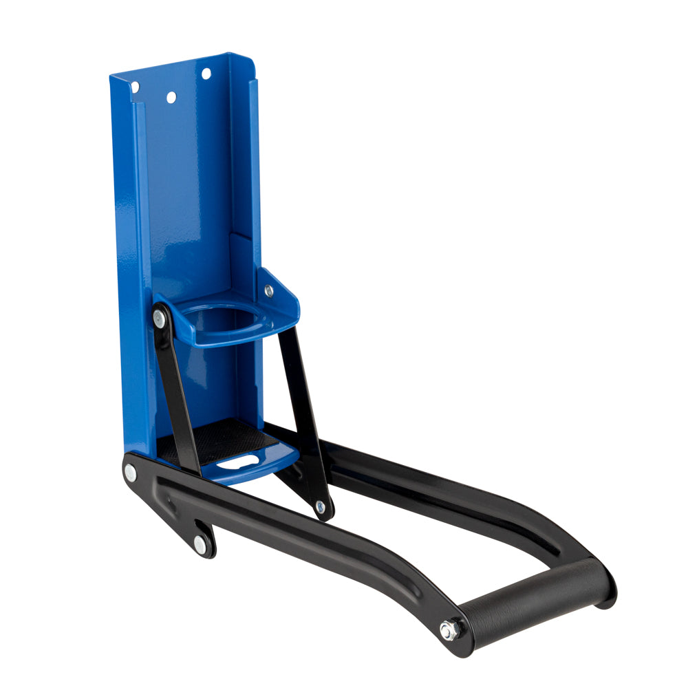 Met Lux Blue Metal Can Crusher - for 12 / 16 oz Cans, Wall Mount - 1 count box
