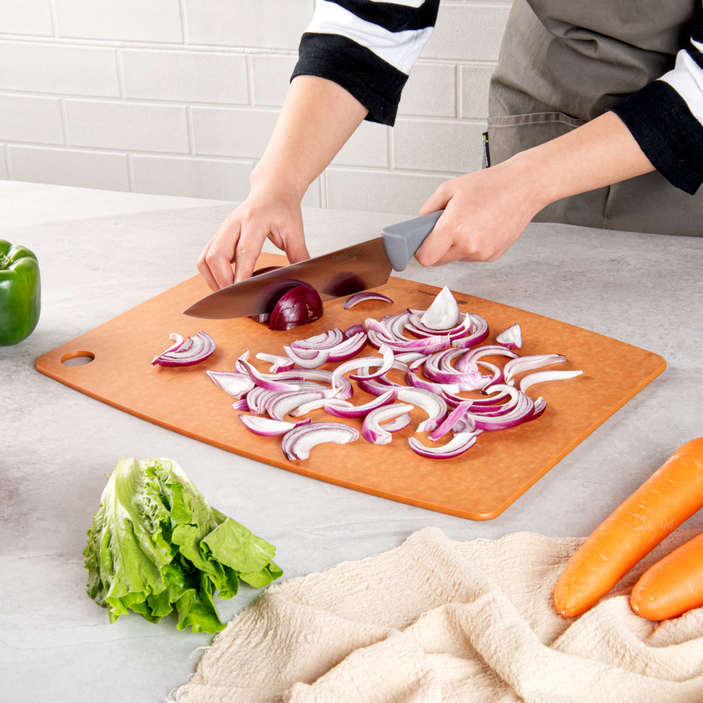 Nature Tek Kraft Wood Fiber Cutting Board - 17 1/4" x 12 3/4" - 1 count box