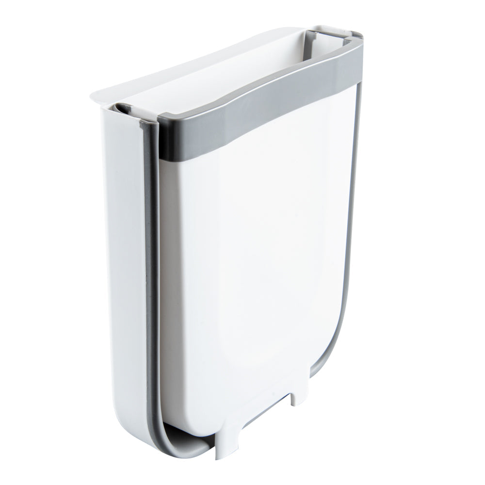 Chef 101 Gray Collapsible Large Trash Can - 11 1/2" x 10" x 7" - 1 count box