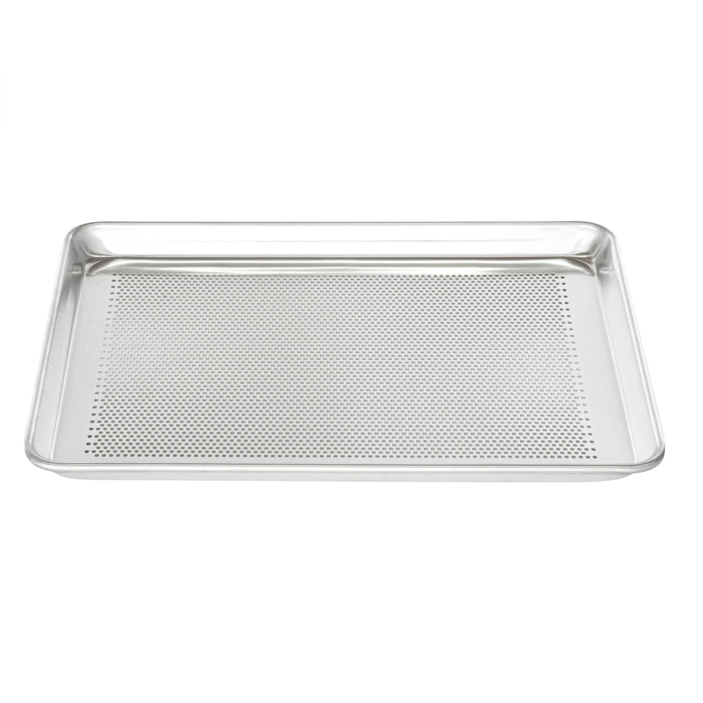 Met Lux Aluminum Half Size Baking Sheet - Perforated, Heavy Duty - 18" x 13" - 1 count box
