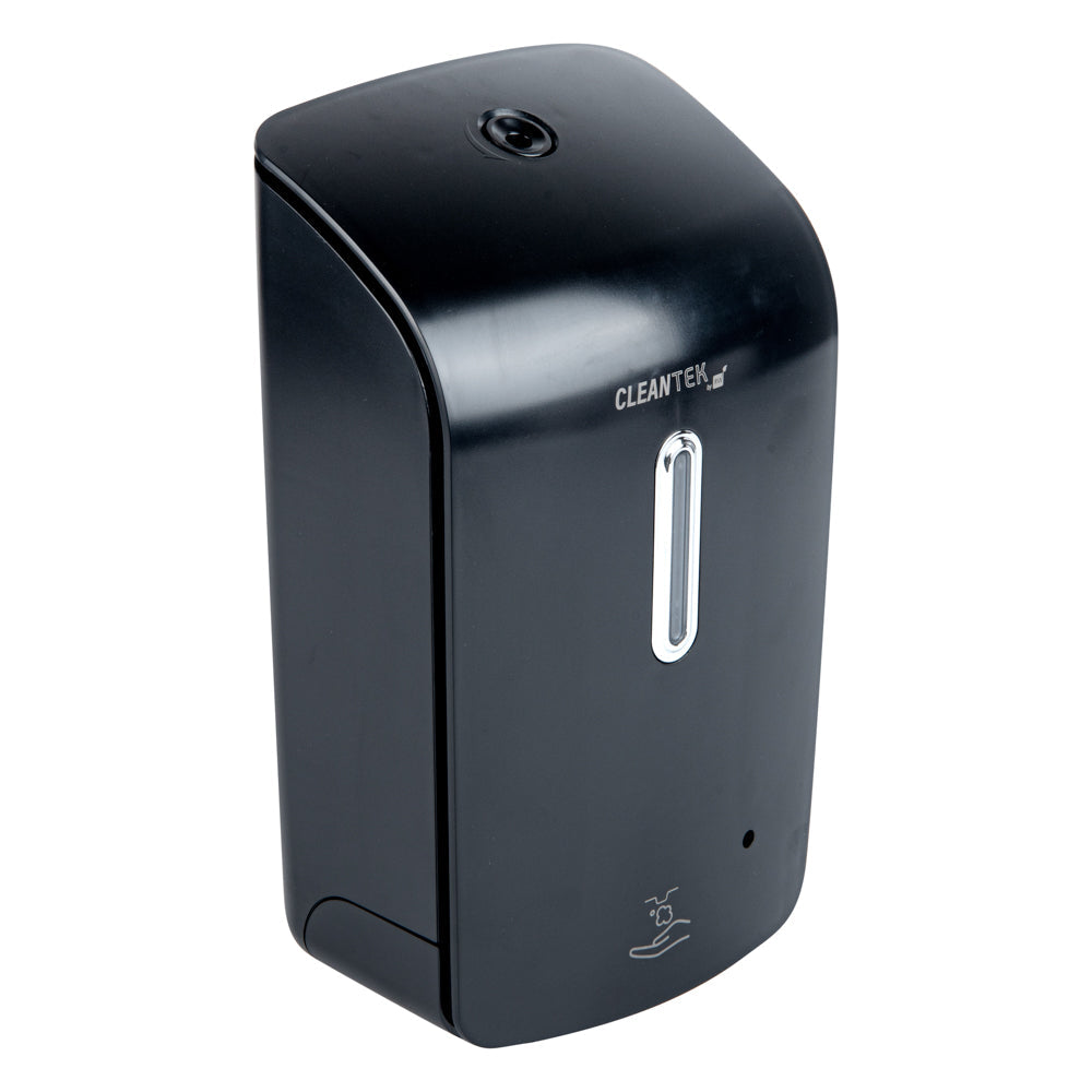 Clean Tek Professional 33 oz Black Automatic Soap Dispenser - for Foam Soap - 1 count box