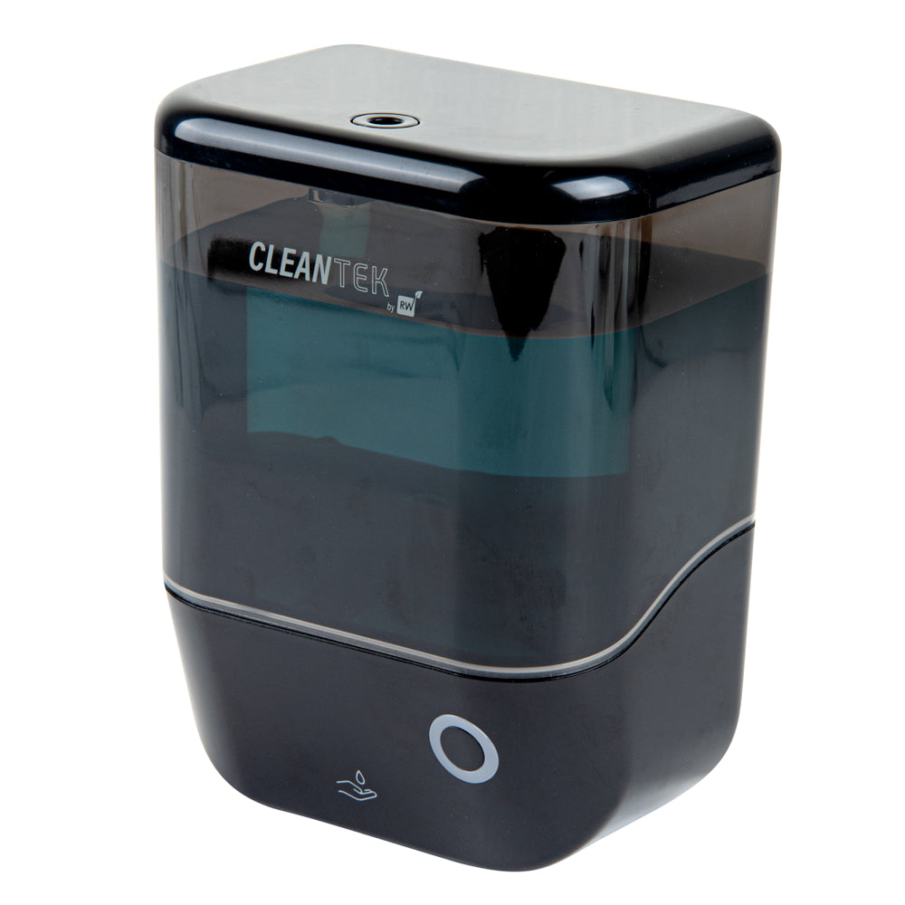 Clean Tek Professional 34 oz Black Automatic Soap Dispenser - for Liquid Soap - 1 count box