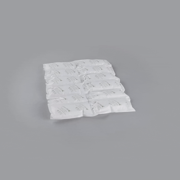 Delivery Tek Plastic Shipping Ice Pack - 2 x 6 Cells - 15 1/4" x 11 1/2" - 10 count box