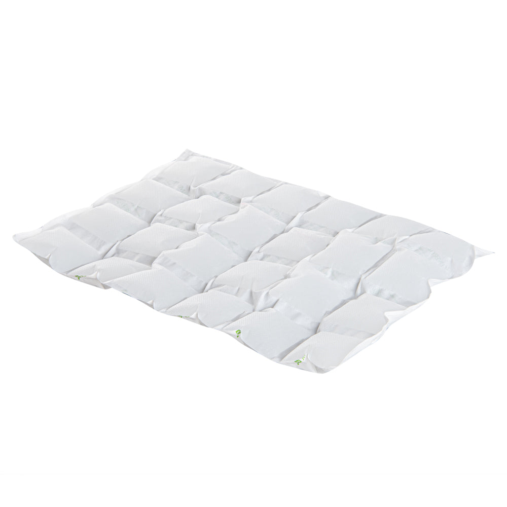 Delivery Tek Plastic Shipping Ice Pack - 4 x 6 Cells - 15 1/4" x 11 1/2" - 100 count box
