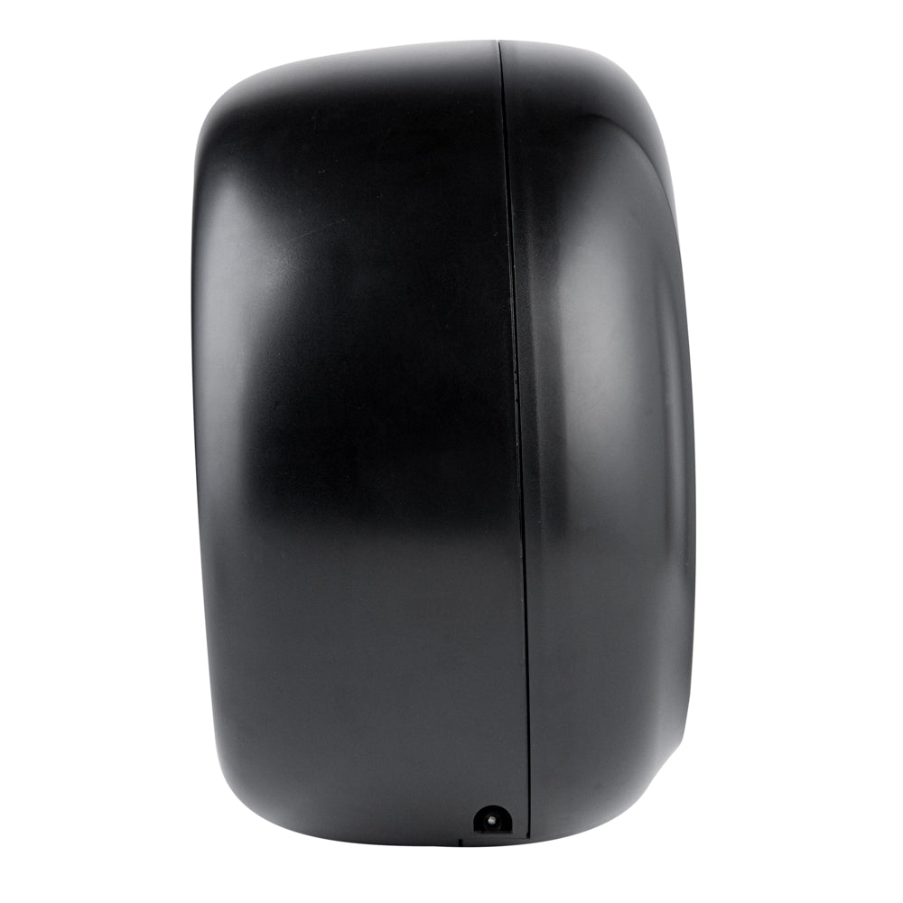Clean Tek Professional Black Plastic 7 3/4" Center Pull Paper Towel Dispenser - 10 3/4" x 6 1/4" x 10 3/4" - 1 count box