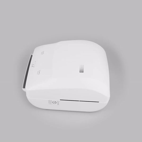 Clean Tek Professional White Plastic 8" Hands-Free Autocut Paper Towel Roll Dispenser - 12" x 8 3/4" x 15 1/2" - 1 count box