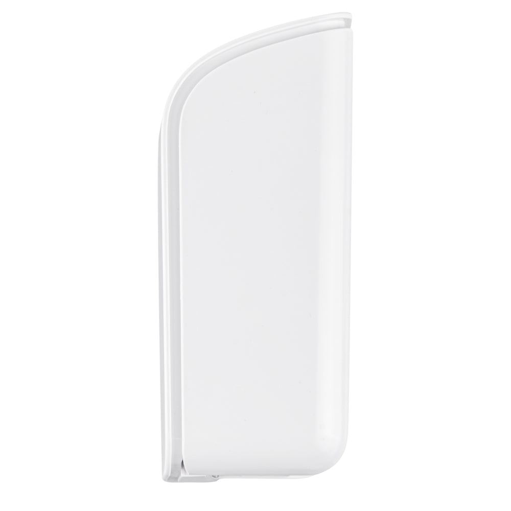 Clean Tek Professional White Plastic M-Fold Paper Towel Dispenser - 10 3/4" x 3 1/2" x 8 3/4" - 1 count box