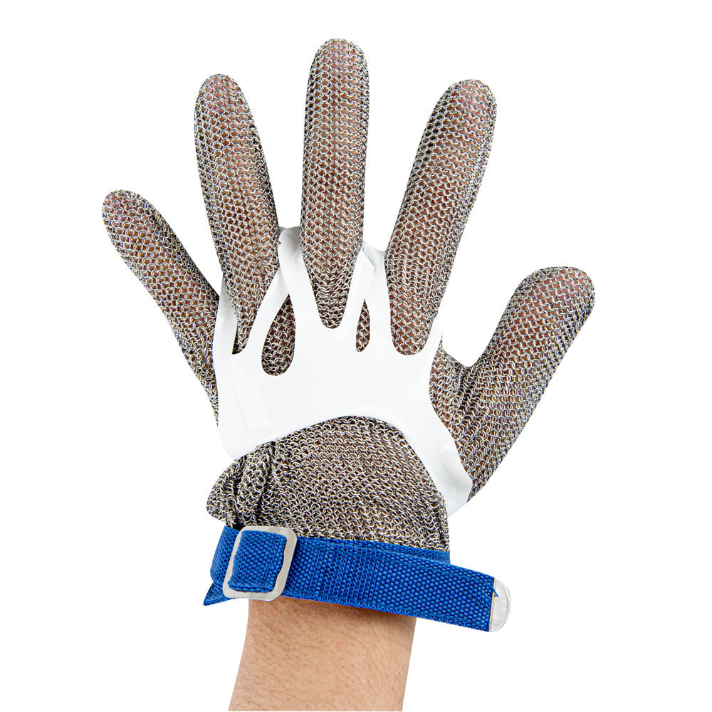 Life Protector Stainless Steel Mesh Large Cut-Resistant Glove - Level 9, Food Safe - 10" x 5" - 1 count box
