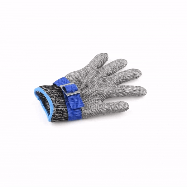 Life Protector Fiber / Stainless Steel Mesh Small Cut-Resistant Glove - Level 9, Food Safe - 8 3/4" x 4" - 1 count box