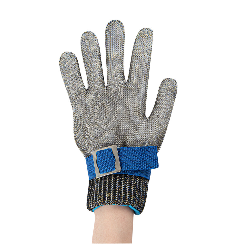 Life Protector Fiber / Stainless Steel Mesh Medium Cut-Resistant Glove - Level 9, Food Safe - 9 1/4" x 4" - 1 count box