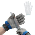 Life Protector Fiber / Stainless Steel Mesh Extra Large Cut-Resistant Glove - Level 9, Food Safe - 10" x 4 1/4" - 1 count box