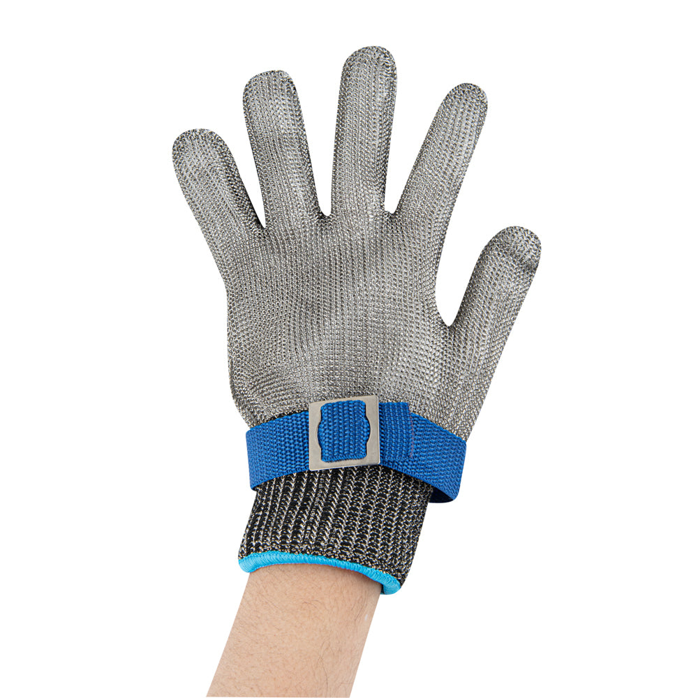 Life Protector Fiber / Stainless Steel Mesh Extra Large Cut-Resistant Glove - Level 9, Food Safe - 10" x 4 1/4" - 1 count box
