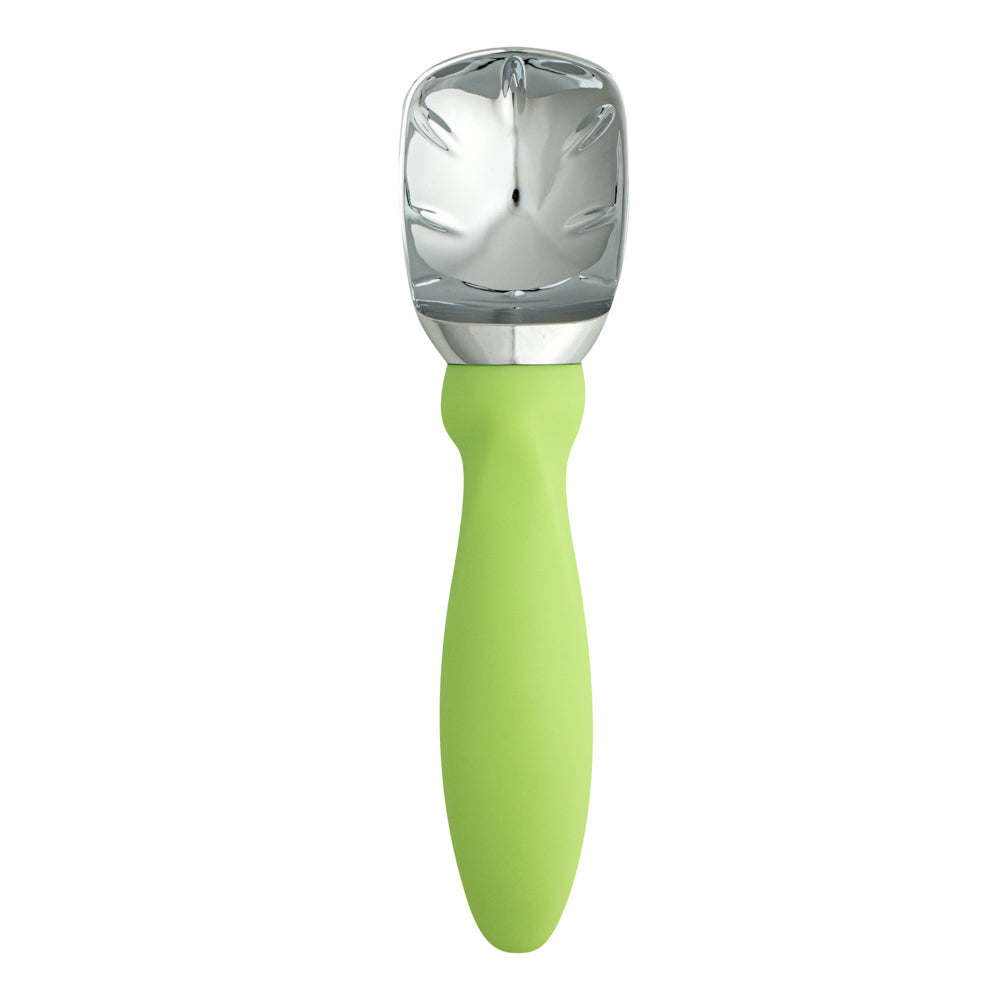 Comfy Grip Green Metal Ice Cream Scoop - 7 3/4" x 2" x 1 3/4" - 1 count box