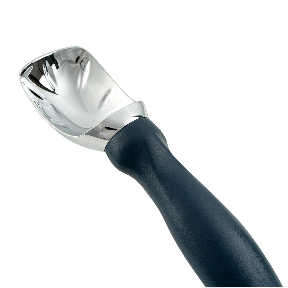 Comfy Grip Navy Blue Metal Ice Cream Scoop - 7 3/4" x 2" x 1 3/4" - 1 count box
