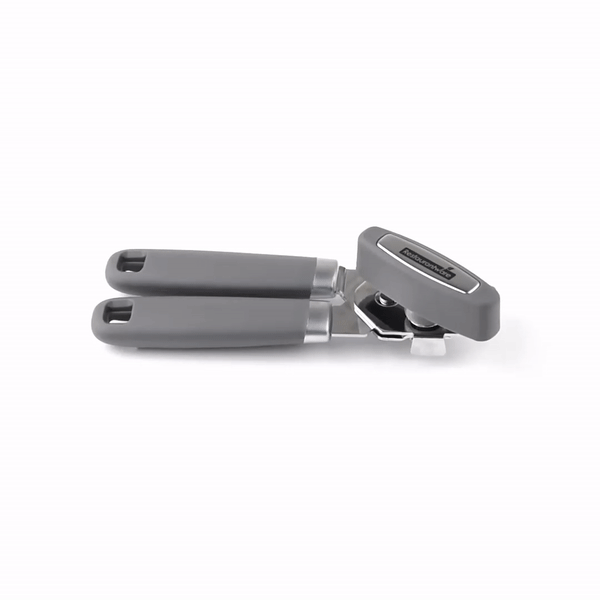 Comfy Grip Gray Stainless Steel Can Opener - 7 3/4" x 2" x 2" - 1 count box