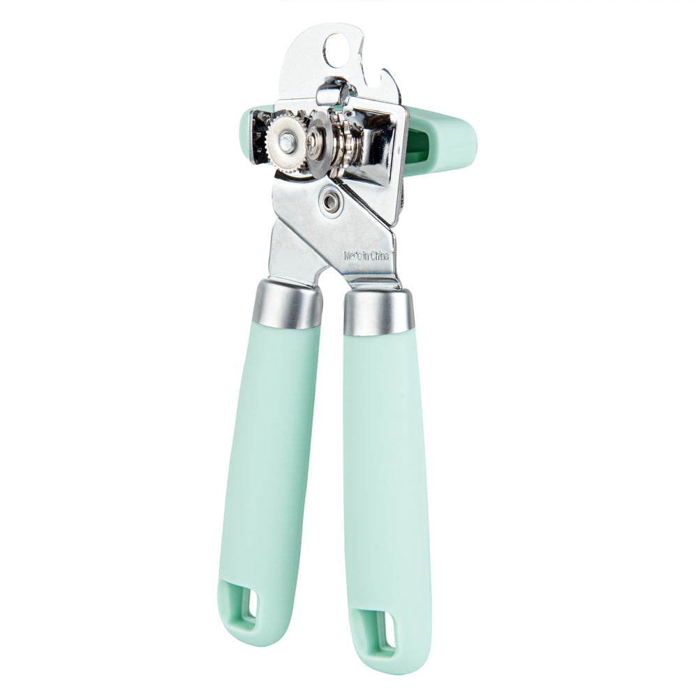 Comfy Grip Mint Green Stainless Steel Can Opener - 7 3/4" x 2" x 2 1/4" - 1 count box