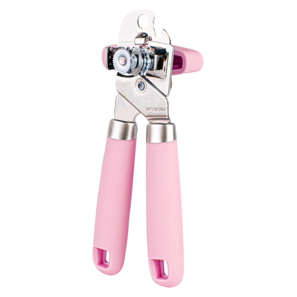 Comfy Grip Pink Stainless Steel Can Opener - 7 3/4" x 2" x 2 1/4" - 1 count box