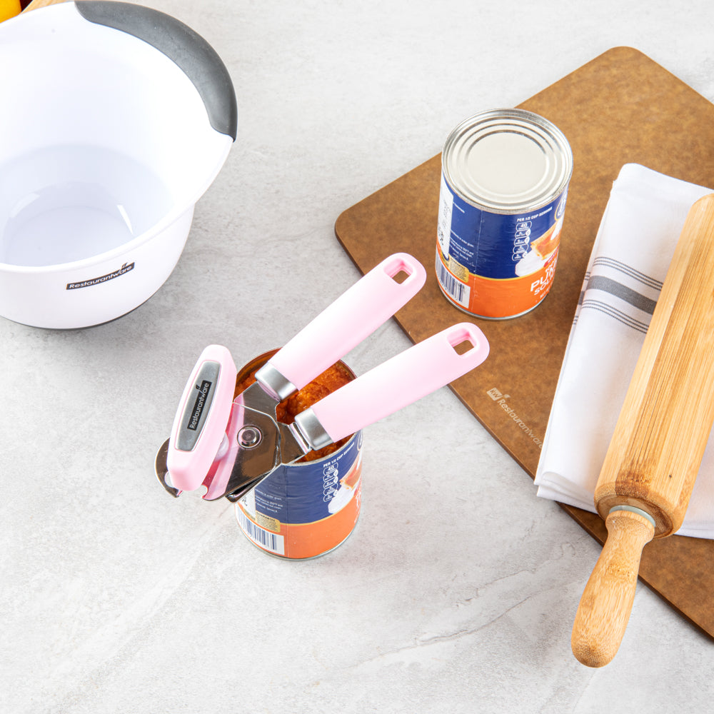 Comfy Grip Pink Stainless Steel Can Opener - 7 3/4" x 2" x 2 1/4" - 1 count box