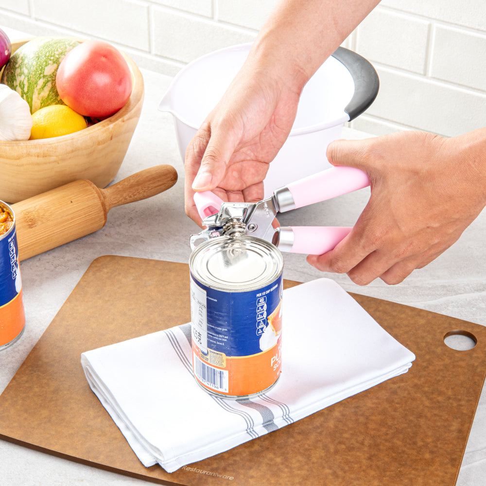 Comfy Grip Pink Stainless Steel Can Opener - 7 3/4" x 2" x 2 1/4" - 1 count box