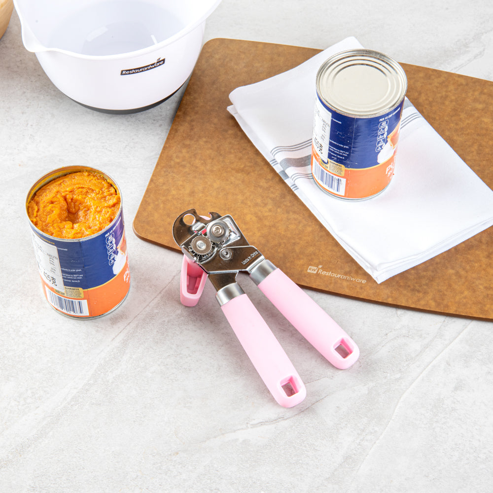 Comfy Grip Pink Stainless Steel Can Opener - 7 3/4" x 2" x 2 1/4" - 1 count box