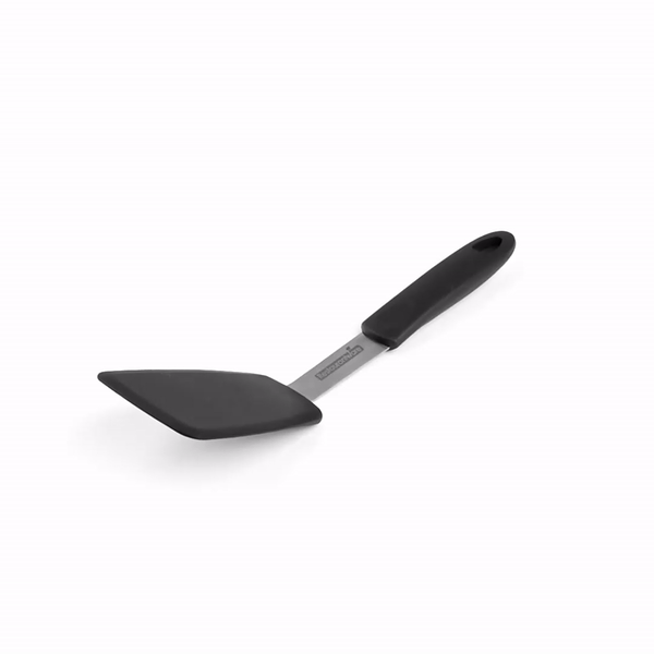 Comfy Grip Black Silicone Solid Turner - 12" - 1 count box