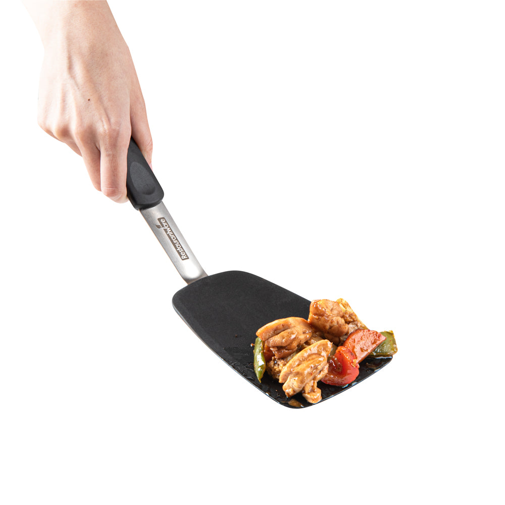 Comfy Grip Black Silicone Solid Turner - 13 1/4" - 1 count box