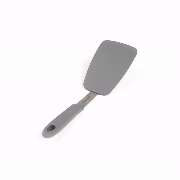 Comfy Grip Gray Silicone Solid Turner - 13 1/4" - 1 count box