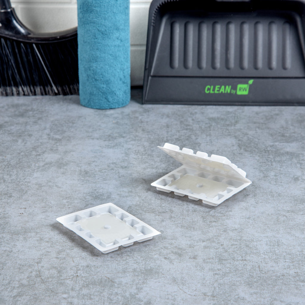Pest Tek Plastic Mouse Glue Trap - Set of 2 - 4 1/2" x 3 1/4" x 1/2" - 1 count box