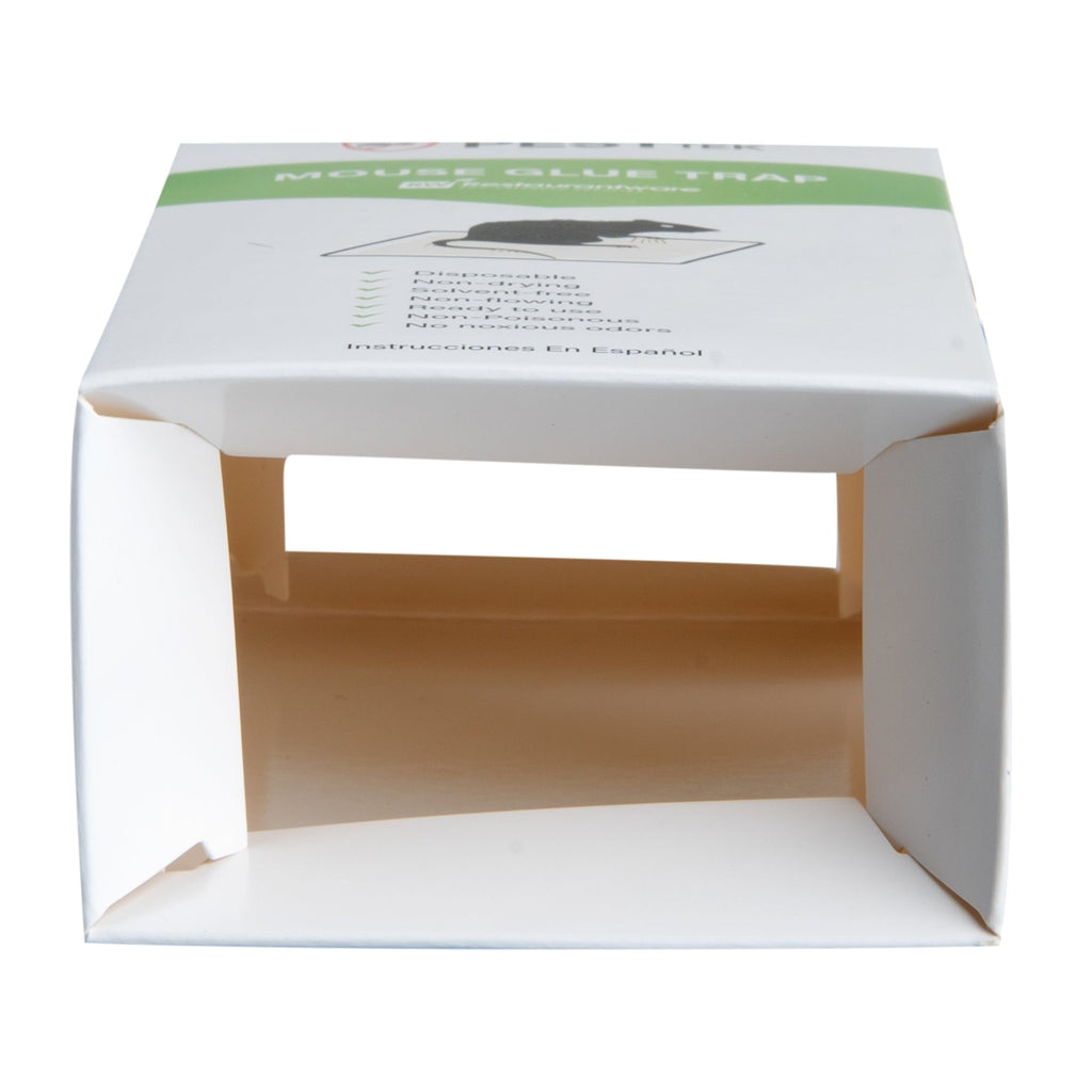 Pest Tek Paper Mouse Glue Trap - Covered, Set of 3 - 6" x 3" x 2" - 1 count box
