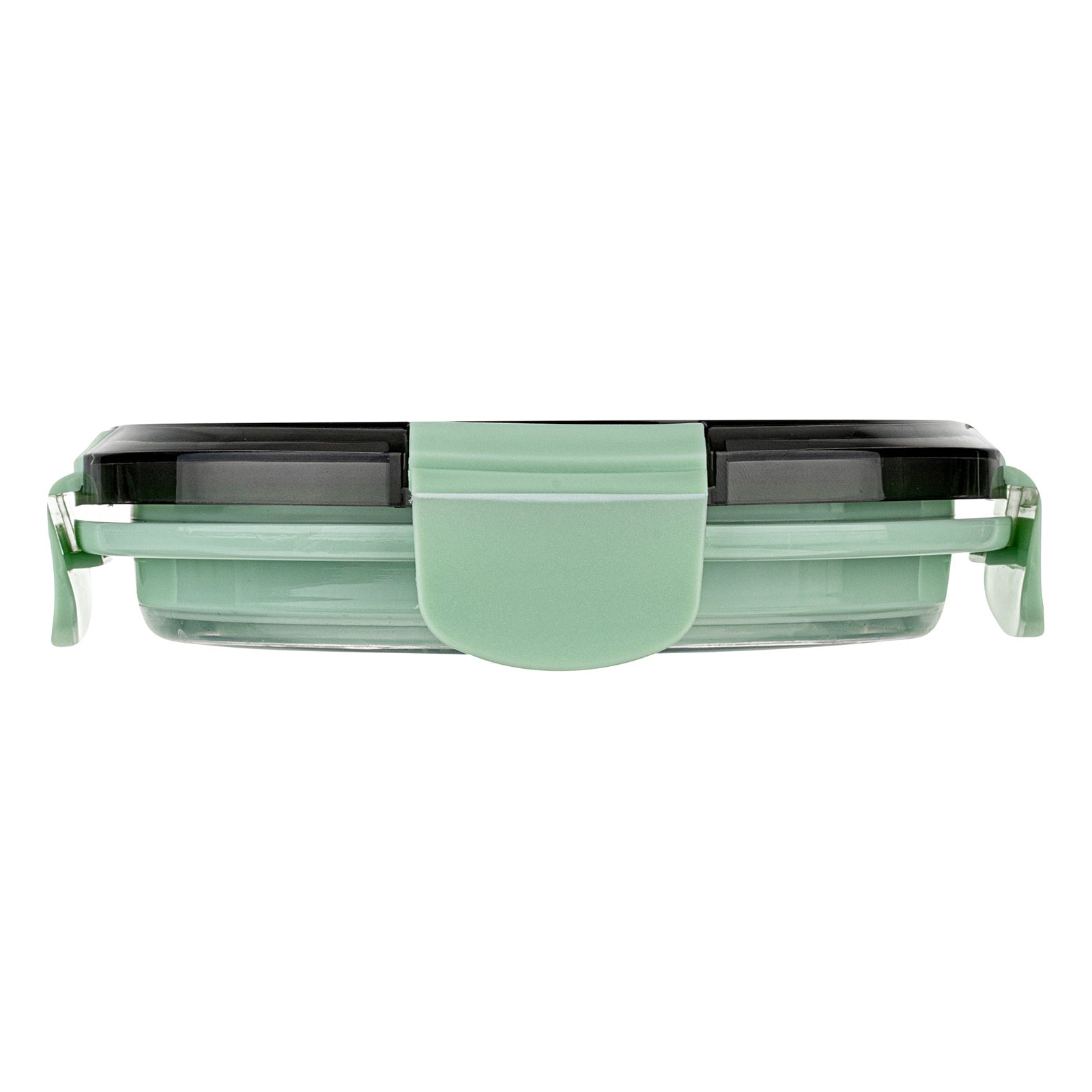 Fresh Hero 27 oz Green Plastic Airtight Food Storage Container - with Vented Lid, Collapsible - 6 3/4" x 6 3/4" x 2 3/4" - 1 count box