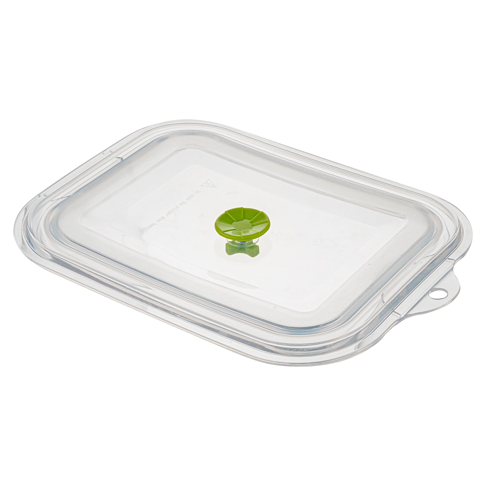 Fresh Hero 51 oz Green Silicone Airtight Food Storage Container - with Vented Lid, Collapsible - 9 1/4" x 7" x 3" - 1 count box